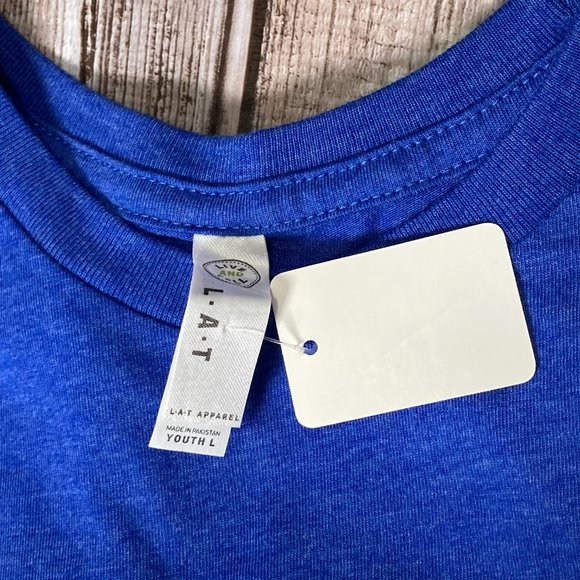 DAKOTA STATE UNIVERSITY TROJANS DSU Madison SD Youth Girl's L T-Shirt Shirt NWT - Picture 5 of 5